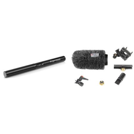 Sennheiser MKE 600 Shotgun Microphone with Rycote 15cm Classic Softie
