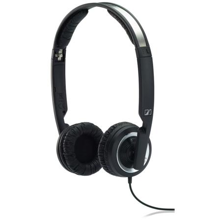 Sennheiser PX 100-II On-Ear Dynamic Travel Headphones, Black