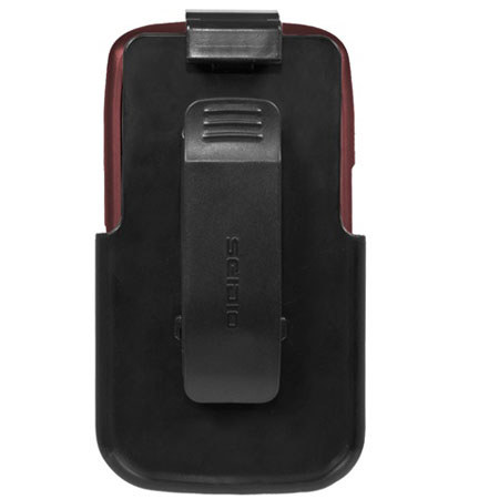 Seidio Surface Combo Hard Case/Holster for BlackBerry 9850/9860 Torch, Burgundy