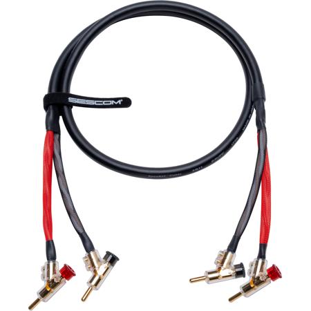 Sescom Canare 4S11 10' Banana Plug to Banana Plug Audiophile Speaker Cable