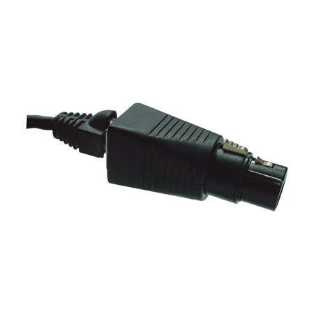 Sescom DMX-3XF-CAT5 3-Pin XLR Female to RJ45 DMX Adapter