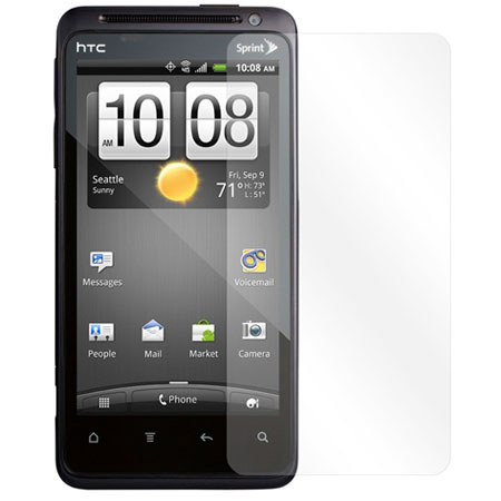 Seidio Ultimate Screen Guard for HTC EVO Design 4G, Crystal Clear