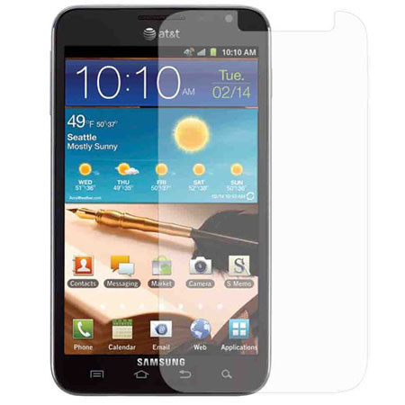 Seidio Ultimate Screen Guard for Samsung Galaxy Note, Crystal Clear, 2 Pack