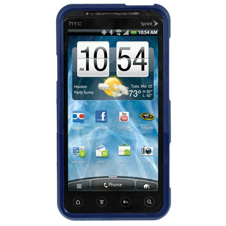 Seidio Surface Combo Hard Case & Holster for HTC EVO 3D, Sapphire Blue