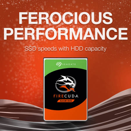 Seagate FireCuda 1TB 2.5" Internal Laptop Hard Drive