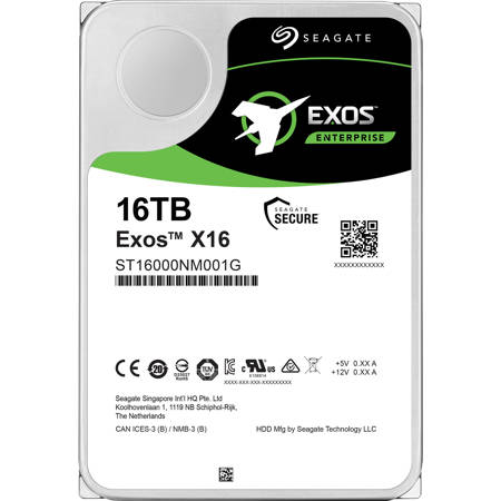 Seagate Exos X16 16 TB Hard Drive