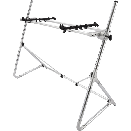 Sequenz Standard-M-SV Keyboard Stand for 73/76-Note Keyboards, Silver