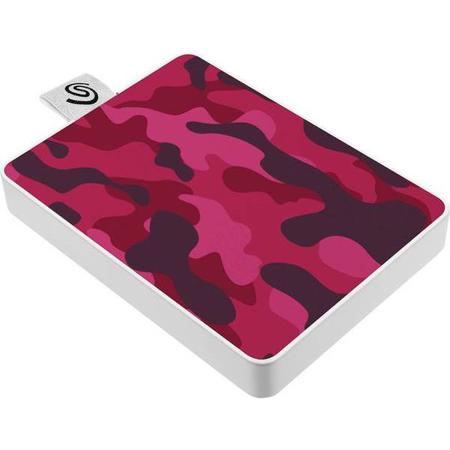 Seagate One Touch 500GB USB 3.0 External SSD Special Edition, Red