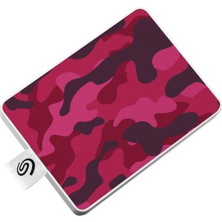 Seagate One Touch 500GB USB 3.0 External SSD Special Edition, Red