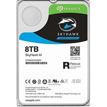 Seagate SkyHawk AI 8TB SATA III 6 Gb/s 3.5" Internal HDD