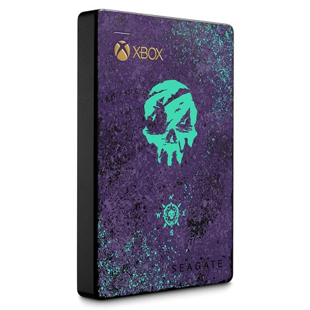 Seagate Game Drive 2TB USB 3 External HDD, Sea of Thieves Edition, Purple