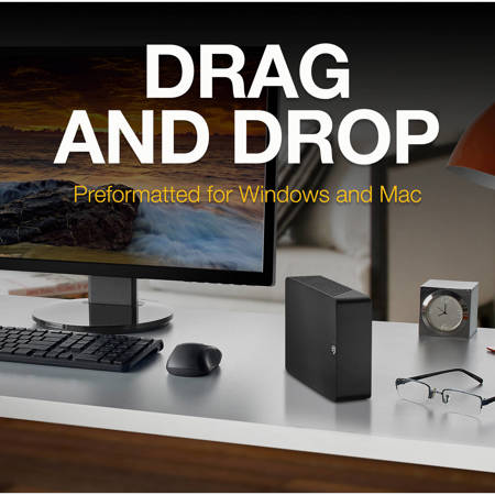 Seagate 10TB Expansion Desktop USB 3.0 External Hard Drive