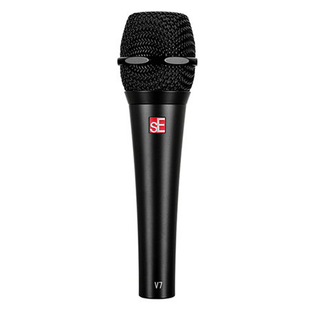 SE Electronics V7 Supercardioid Dynamic Handheld Microphone, Black