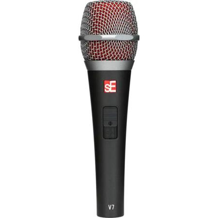 SE Electronics V7 SWITCH Supercardioid Dynamic Handheld Microphone, Black