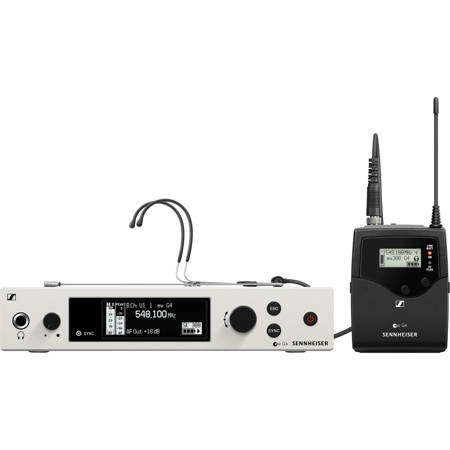 Sennheiser ew 300 G4-HEADMIC1-RC Wireless Headmic Set, AW+: 470 - 558 MHz