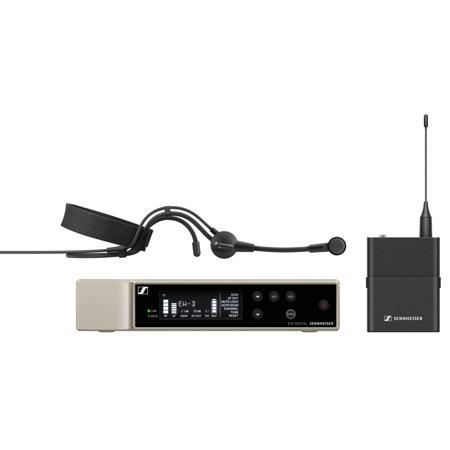 Sennheiser EW-D ME3 Digital Wireless Headmic Set w/ME 3 Headset Mic, 520-576MHz