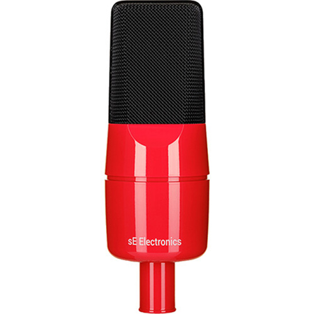 SE Electronics X1 A Large Diaphragm Cardioid Condenser Microphone, Red