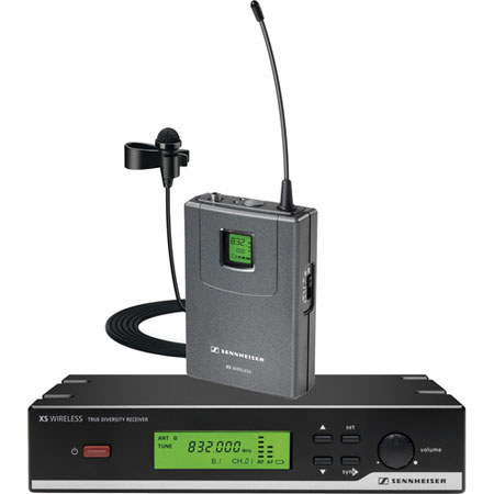 Sennheiser XSW 12 Presentation Set Microphone System, 614-638 MHz