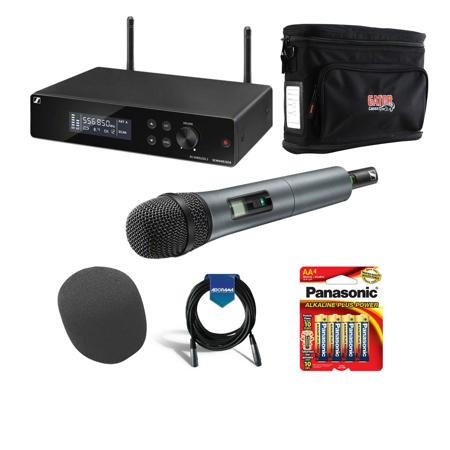 Sennheiser XSW 2-835-A Wireless Mic System, 548-572 MHz, Bundle w/Accessory Kit