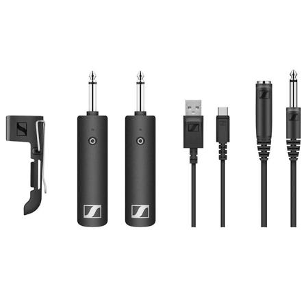 Sennheiser XSW-D Wireless Digital Instrument Base Set, Includes 6.3mm Plug-On Transmitter and 6.3mm Plug-On Receiver