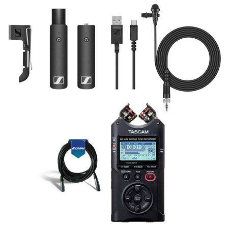 Sennheiser XSW-D Wireless Digital Lavalier Set W/Tasacam DR