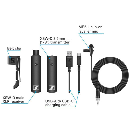 Sennheiser XSW-D Wireless Digital Lavalier Set XSW-D