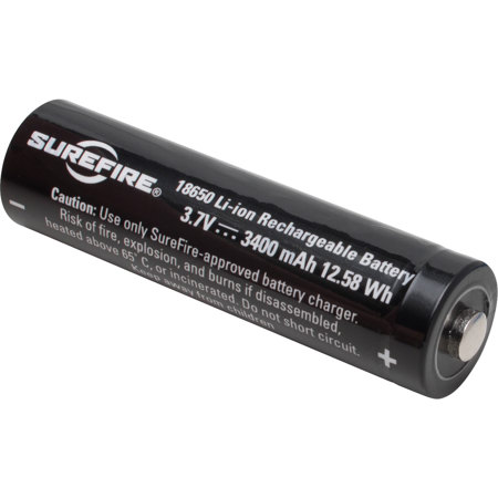 SureFire SF18650 2600mAh Protected Li-Ion Battery Kit