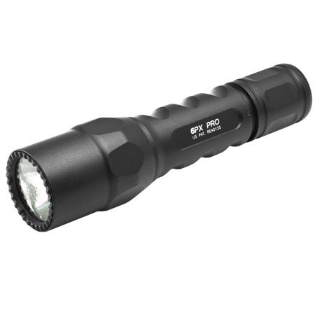 SureFire 6PX Pro LED Flashlight, 320 Lumens - Black