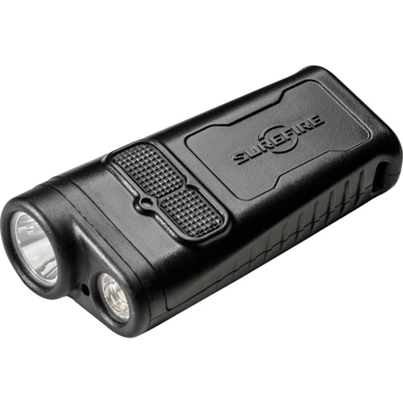 SureFire DBR Guardian Dual Beam Rechargeable 800 Lumen Flashlight, Black