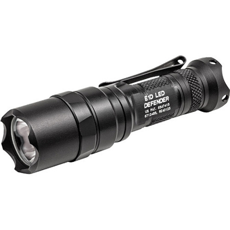 SureFire E1D 5/300 Lumens Defender Dual-Output White LED Flashlight