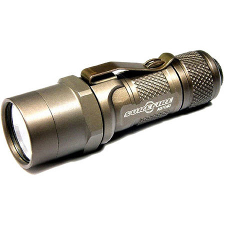 SureFire Executive Incandescent Flashlight, 3V, Green