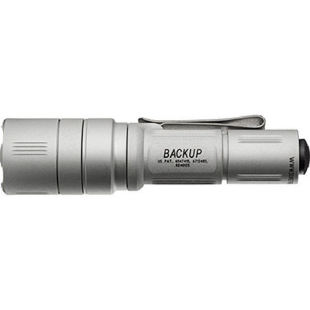 SureFire EB1 Backup Tactical LED Flashlight, Silver