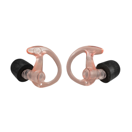 SureFire EP10 Sonic Defenders Ultra Max Foam-Tipped Earplugs, Medium, Clear,Pair