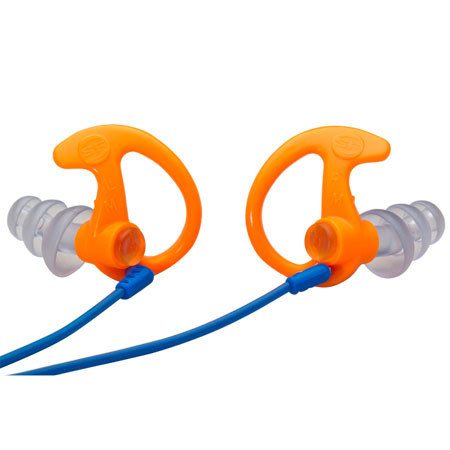 SureFire Sonic Defender Max EP5 Hearing Protector, Medium, 1 Pair, Orange