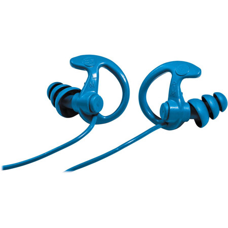 SureFire EP9 Sonic Defenders Cobalt Max Earplugs, Medium, 25 Pairs, Blue