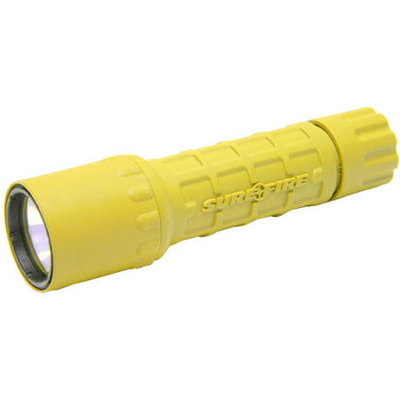 SureFire G2 Nitrolon Single-Output Incandescent Flashlight, Yellow