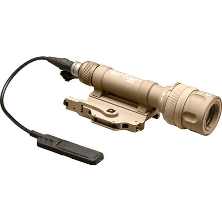 SureFire M620V Scout Light LED WeaponLight, White and IR Output, Desert Sand