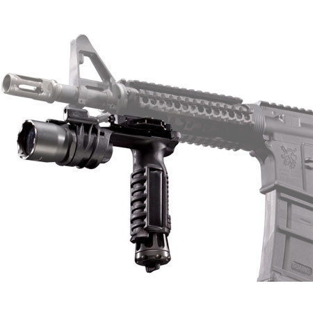 SureFire Vertical Foregrip WeaponLight Blue LEDs, Black