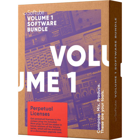 Softube Volume 1 Plug-In Bundle - Upgrade from Bass Amp Room Plug-In, Download