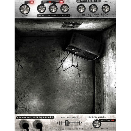 Softube Metal Amp Room Virtual Guitar Amplifier Native Software Plug-In,Download