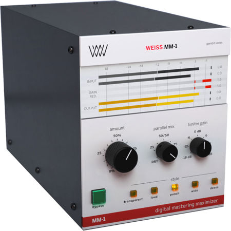 Softube Weiss MM-1 Mastering Maximizer - Software Limiter, Electronic Download
