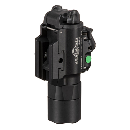 SureFire X400T-A Turbo LED Handgun WeaponLight with Aiming Laser