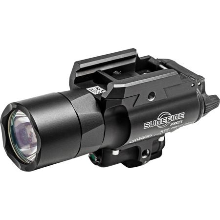 SureFire Ultra LED Handgun or Long Gun WeaponLight with Laser, Green Laser