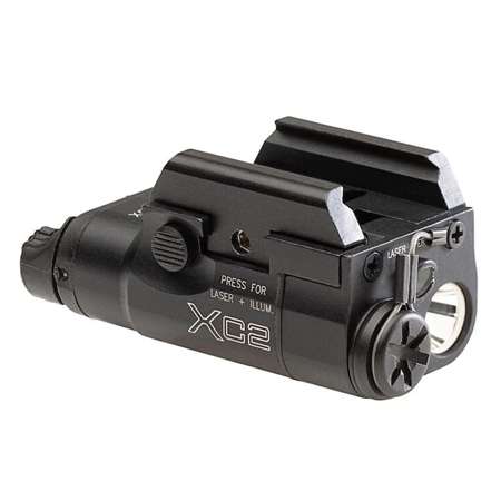 SureFire XC2-B Ultra-Compact LED Handgun WeaponLight with Red