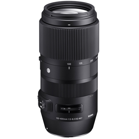 Sigma 100-400mm f/5-6.3 DG OS HSM Contemporary Lens for Canon EF Mount