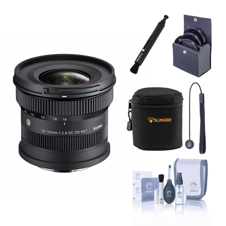 Sigma 10-18mm f/2.8 DC DN Contemporary Lens Sony E Mount Included Value