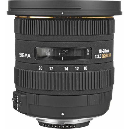 Sigma 10-20mm f/3.5 EX DC HSM Autofocus Zoom Lens for Nikon Digital SLR Cameras
