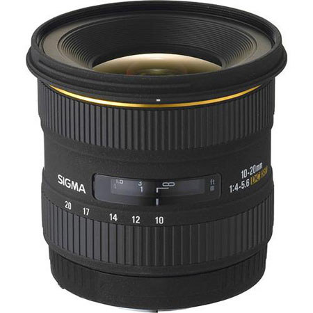 Sigma 10mm-20mm f/4-5.6 EX DC HSM Lens for Nikon DSLRs #201306 -BUNDLE-
