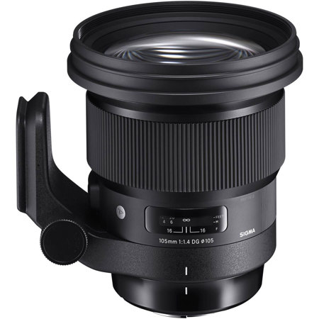 Sigma 105mm f/1.4 DG HSM Art Lens for L Mount, Black