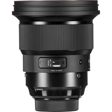 Sigma 105mm f/1.4 DG HSM Art Lens for Sony E, Black